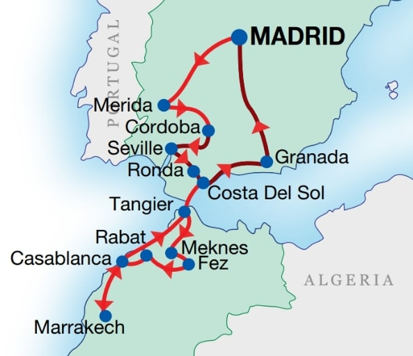 Classical Spain & Morocco Tour - Superior Class - Overview