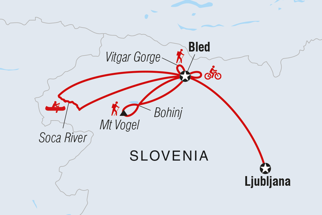 Slovenia: Hike, Bike & Raft - Overview