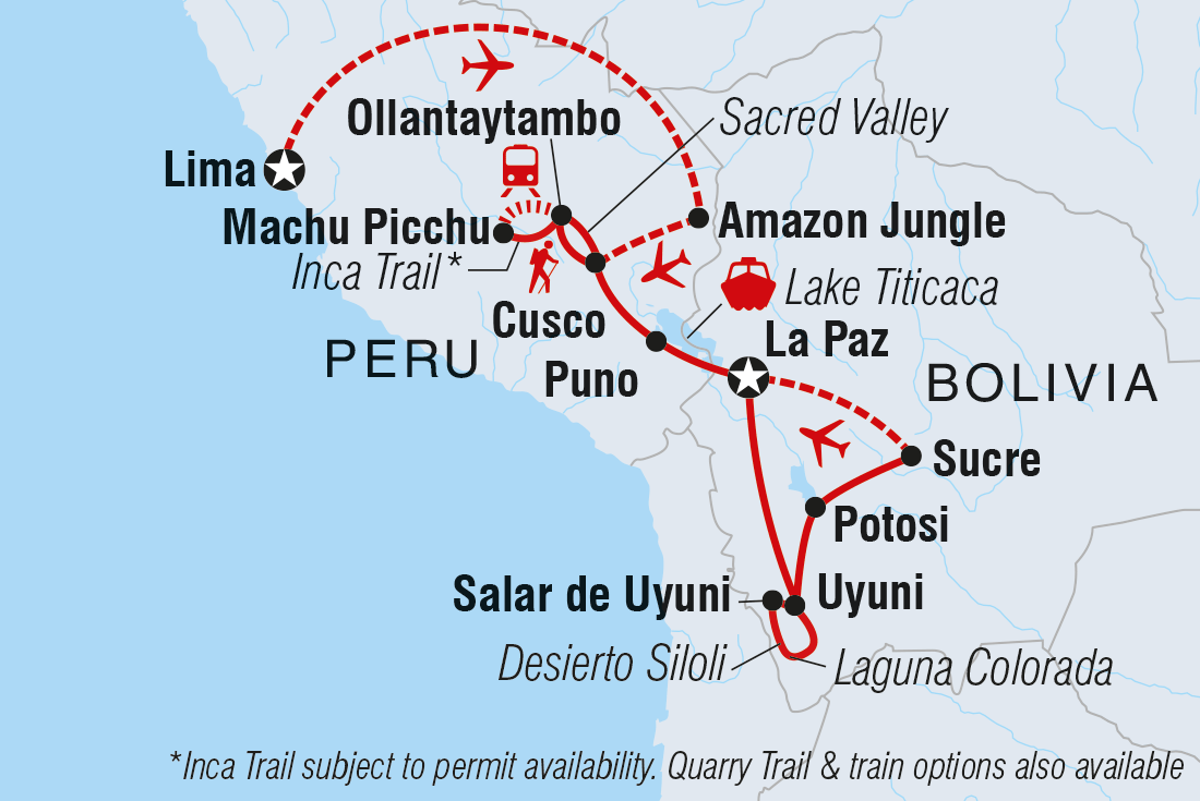 Explore Peru & Bolivia - Overview