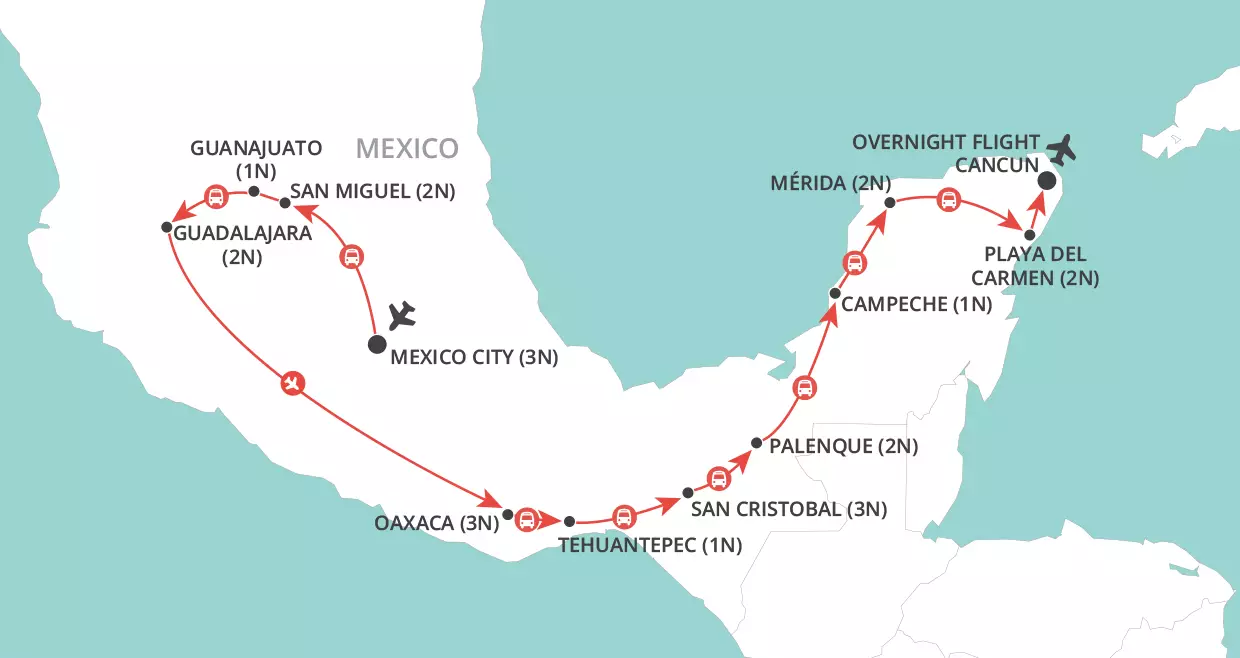 Grand Impressions of Mexico - Overview